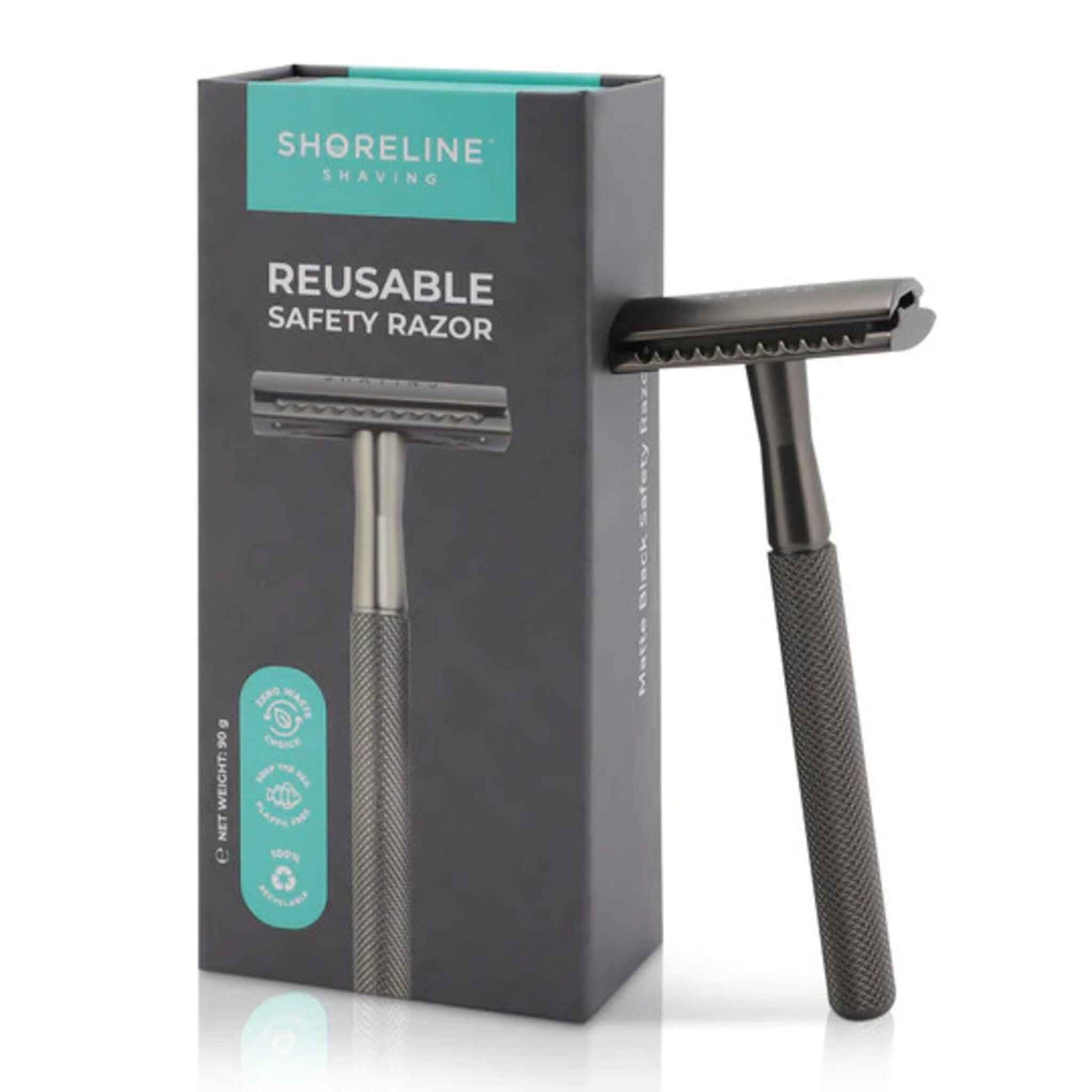 Safety Razor Matte Black