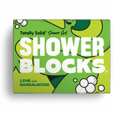 Solid Shower Gel lime & Sandalwood