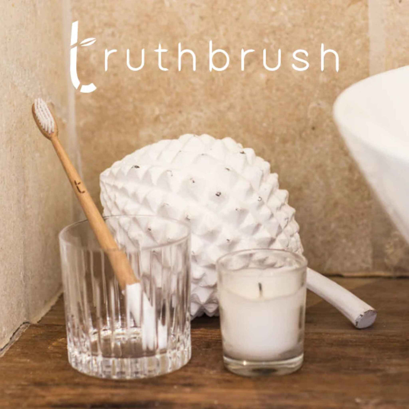 Toothbrush White Bamboo