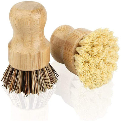 Bamboo dish brush set of 2